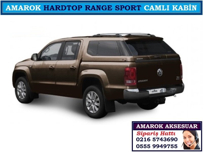 AMAROK RANGE SPORT CAMLI KABİN MENDOZA KAHVERENGİ AMAROK AKSESUARLARI