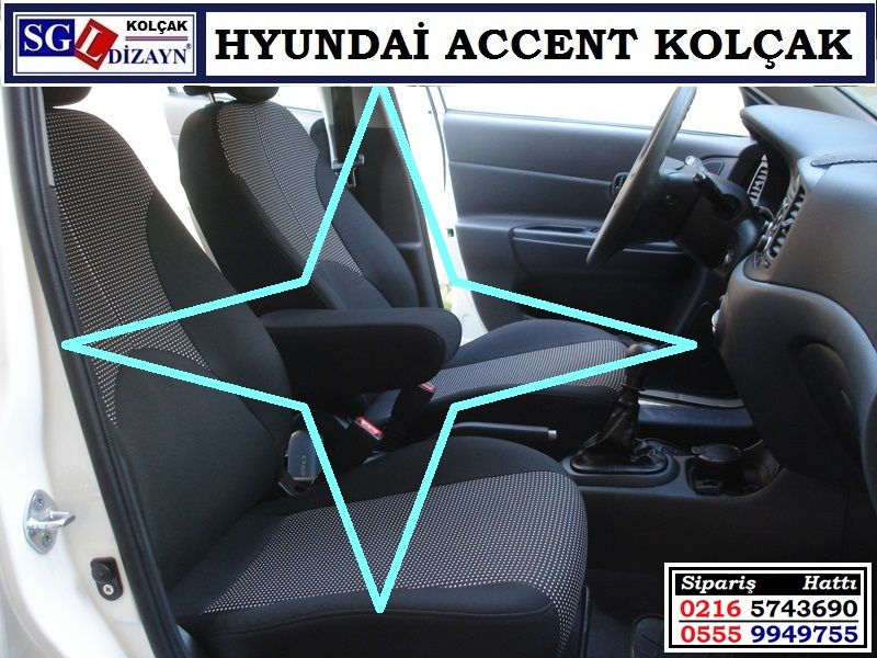 SGL-16100.8 HYUNDAİ ACCENT KOLÇAK HYUNDAİ ACCENT AKSESUARLARI