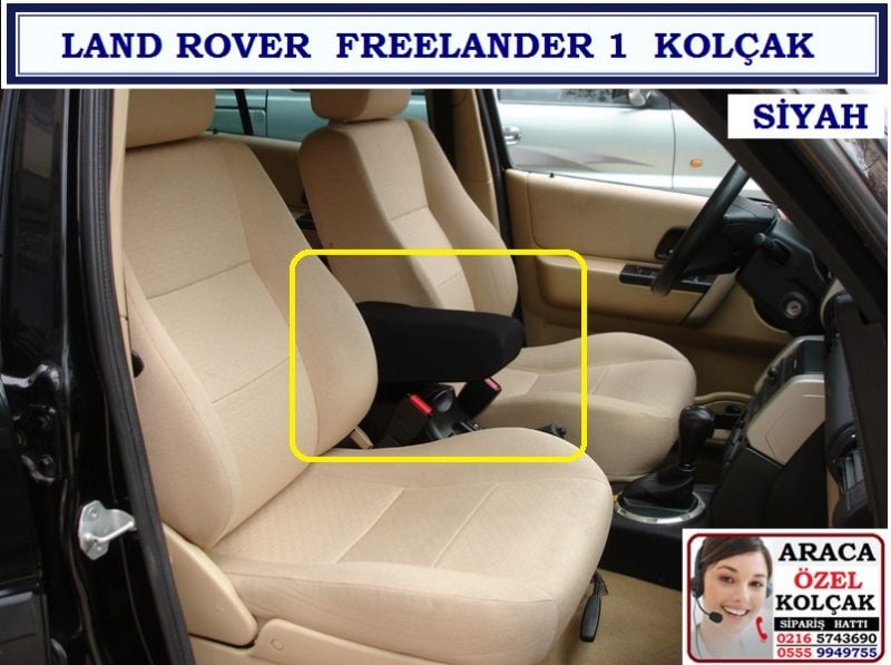 SGL-24103.1 FREELANDER 1 KOLÇAK SİYAH KUMAŞ FREELANDER 1 AKSESUARLARI