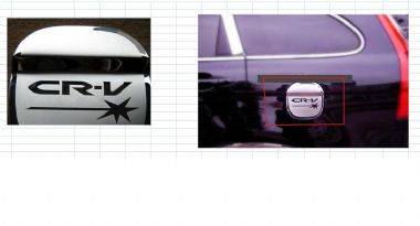 10107 HONDA CR-V KROM DEPO KAPAĞI HONDA CR-V AKSESUARLARI