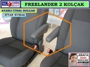 SGL-24108 FREELANDER 2 KOLÇAK SİYAH KUMAŞLI İTHAL AYARLI FREELANDER 2 AKSESUARLARI