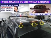 V6-S-1-14 YENİ AMAROK LED TAVAN LAMBASI YENİ AMAROK AKSESUARLARI SGL TUNİNG