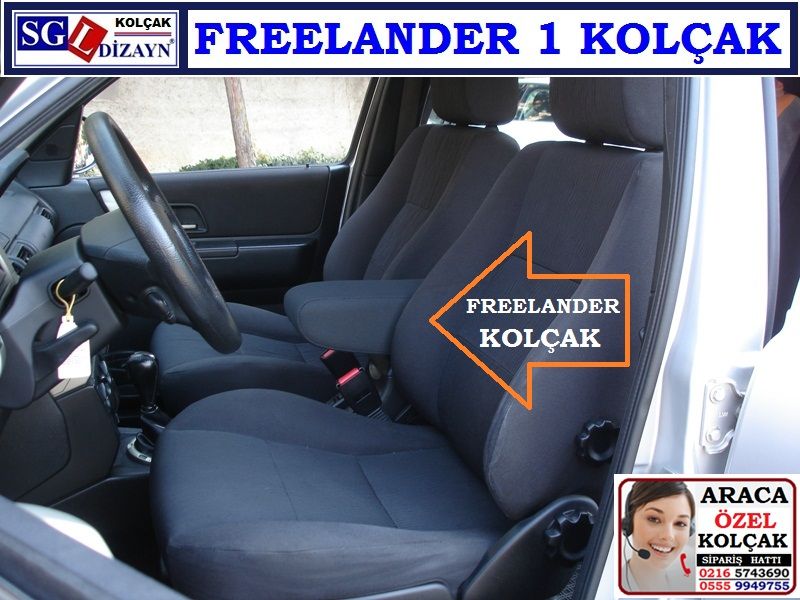 SGL-24103 FREELANDER 1 KOLÇAK SİYAH KUMAŞ FREELANDER 1 AKSESUARLARI