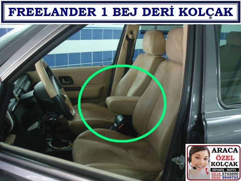 SGL-24100 FREELANDER 1 KOLÇAK BEJ DERİ FREELANDER 1 AKSESUARLARI