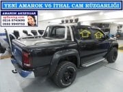 V6-S-1-19 YENİ AMAROK V6 CAM RÜZGARLIĞI İTHAL YENİ AMAROK V6 AKSESUARLARI SGL TUNİNG