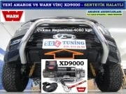 V6-S-1-21 YENİ AMAROK V6 WARN XD9000-S SENTETİK HALATLI VİNÇ SGL TUNİNG