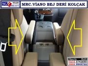 SGL-27107 MERCEDES VİANO KOLÇAK BEJ DERİ ORJİNAL KOLÇAK