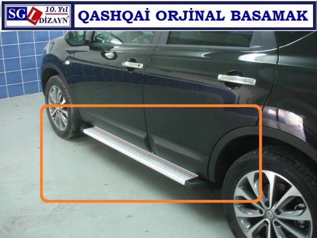 10123 QASHQAİ YAN BASAMAK TAKIMI QASHQAİ AKSESUARLARI