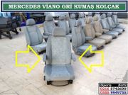 SGL-27108 MERCEDES VİANO KOLÇAK GRİ KUMAŞ ORJİNAL KOLÇAK