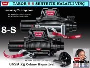 TABOR 8-S VİNÇ SENTETİK HALATLI 8000 lbs 3629 kg ÇEKME KAPASİTESİ