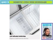 Kamyon Tır Buzdolabı Dometic & Waeco CFX3 95DZ CoolFreeze 93 lt. Çift Bölge Kompresörlü Soğutucu