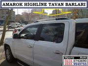 HİGHLİNE GRİ AMAROK TAVAN BARLARI AMAROK AKSESUARLARI