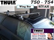 Thule Wingbar Evo Normal Tavanlı Araç Üzeri Taşıyıcı Sistem - Siyah 7105-754-750