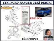 SGL-13309B YENİ FORD RANGER ÇEKİ DEMİRİ 2012-.. EĞİK TOPUZ YENİ FORD RANGER AKSESUARLARI