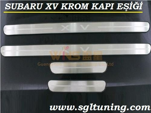 SUBARU XV KROM KAPI EŞİĞİ SUBARU AKSESUARLARI
