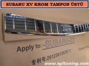 SUBARU XV ARKA TAMPON ÜSTÜ KROM SUBARU XV AKSESUARLARI