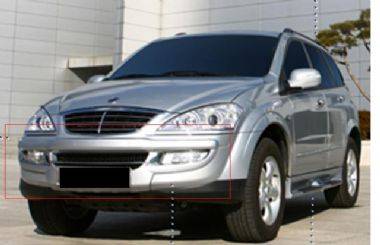 10219 SSANGYONG KYRON ÖN TAMPON KORUMASI SSANGYONG KYRON AKSESUARLARI