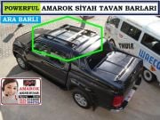 AMAROK TAVAN BARLARI SİYAH ARA BARLI POWERFUL AMAROK AKSESUARLARI