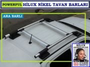 HİLUX TAVAN BARLARI NİKEL ARA BARLI POWERFUL HİLUX AKSESUARLARI