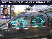TOYOTA HİLUX CAM RÜZGARLIĞI HİLUX AKSESUARLARI
