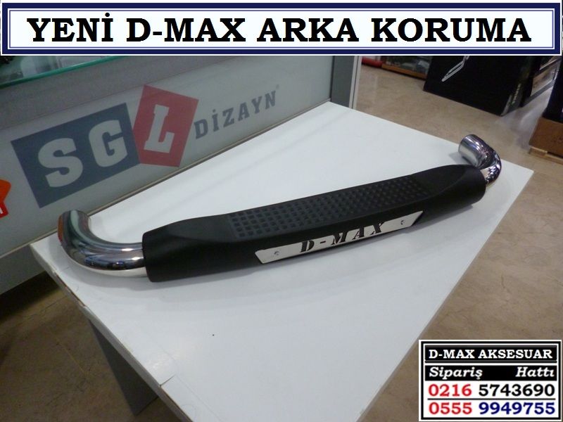 YENİ D-MAX ARKA KORUMA BARI