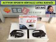 10515 SSANGYONG ACTYON SPORTS SİNYALLİ AYNA KAPAĞI SİYAH SSANGYONG ACTYON SPORTS AKSESUARLARI