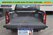 X-CLASS KASA İÇİ HALI KAPLAMA BEDRUG MERCEDES X-CLASS AKSESUARLARI
