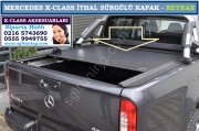 X-CLASS İTHAL SÜRGÜLÜ KAPAK RETRAX MERCEDES X-CLASS AKSESUARLARI