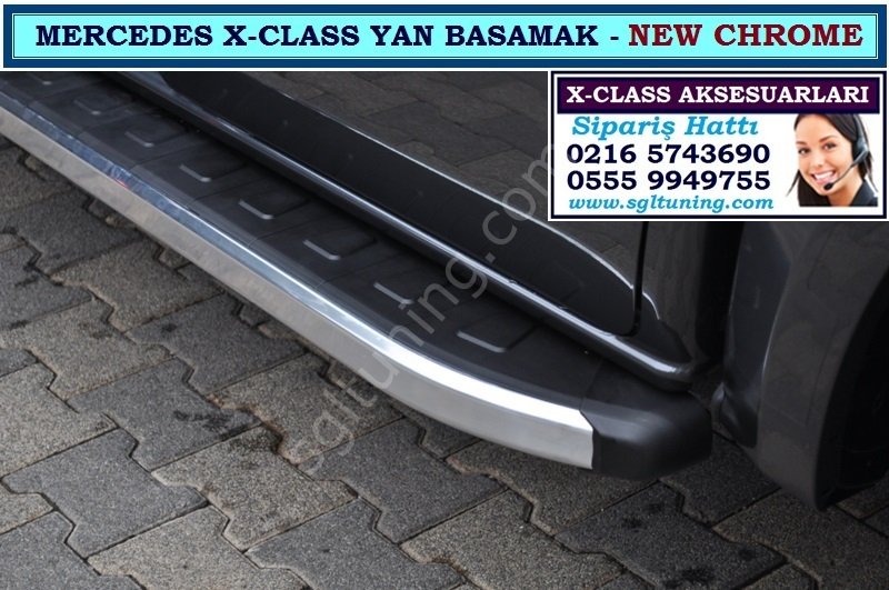 X-CLASS YAN BASAMAK NEW CHROME X-CLASS AKSESUARLARI