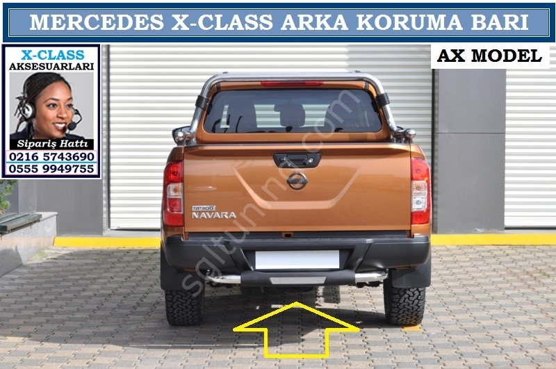 X-CLASS ARKA KORUMA BARI AX X-CLASS AKSESUARLARI