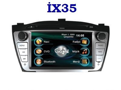 İX35 DVD VE NAVİGASYON SİSTEMİ CYCLONE