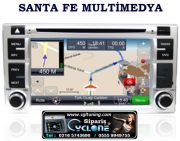 SANTA FE DVD VE NAVİGASYON SİSTEMİ CYCLONE