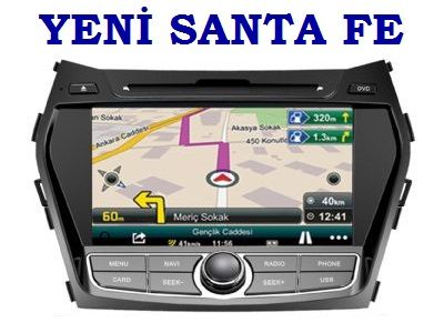 YENİ SANTA FE DVD VE NAVİGASYON SİSTEMİ CYCLONE