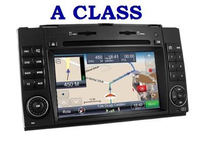 MERCEDES A CLASS DVD VE NAVİGASYON SİSTEMİ CYCLONE