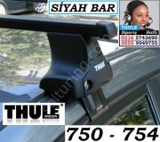 X-CLASS THULE SİYAH KARE ÇELİK BARLI TAŞIYICI SİSTEM 754-763-1781