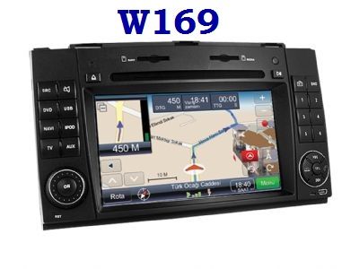 MERCEDES W169 DVD VE NAVİGASYON SİSTEMİ CYCLONE