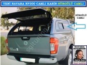 YENİ NAVARA NP300 CAMLI KABİN SÜRGÜLÜ CAMLI NAVARA NP300 AKSESUARLARI