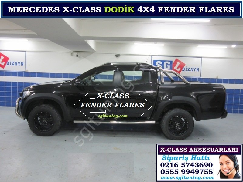 XCLASS DODİK 4X4 FENDER FLARES XCLASS AKSESUARLARI