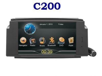 MERCEDES C200 DVD VE NAVİGASYON SİSTEMİ CYCLONE