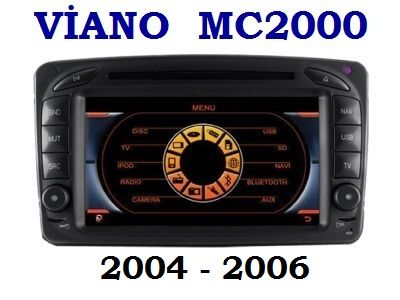 MERCEDES VİANO MC2000 DVD VE NAVİGASYON SİSTEMİ CYCLONE