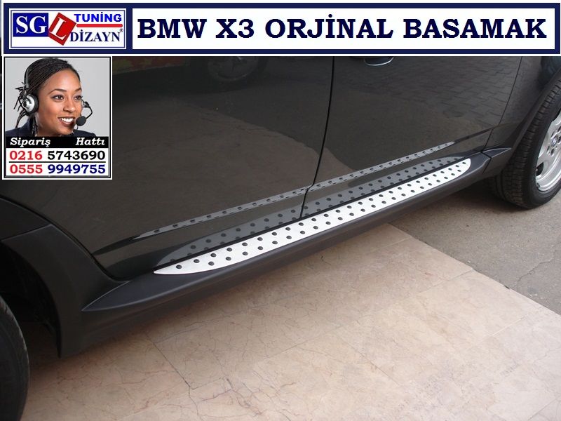 10402 BMW X3 BASAMAK ORJİNAL BMW X3 AKSESUARLARI