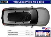 THULE MOTİON XT L SİYAH (450 LİTRE) BOX