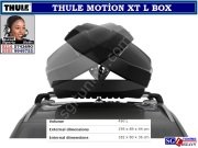 THULE MOTİON XT L SİYAH (450 LİTRE) BOX