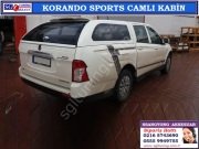 SGL13-1 KORANDO SPORTS UZUN ŞASE CAMLI KABİN BEYAZ KORANDO SPORTS AKSESUARLARI