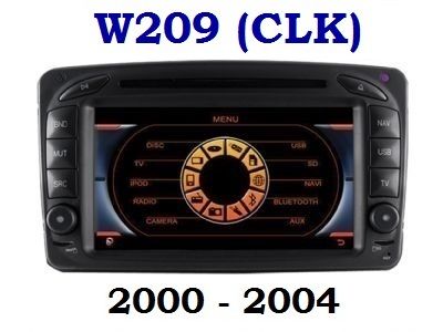 MERCEDES W209 CLK DVD VE NAVİGASYON SİSTEMİ CYCLONE