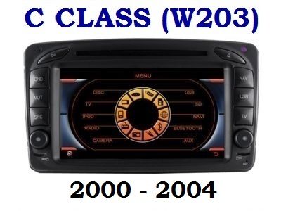 MERCEDES C CLASS DVD VE NAVİGASYON SİSTEMİ CYCLONE