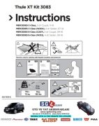 MERCEDES C180 İÇİN THULE 3083 KİT