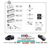 MERCEDES C180 İÇİN THULE 3083 KİT