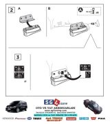 MERCEDES C180 İÇİN THULE 3083 KİT