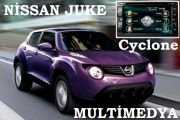 NİSSAN JUKE DVD VE NAVİGASYON SİSTEMİ CYCLONE